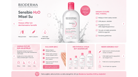 Bioderma Sensibio H20 Misel Su