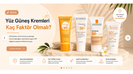 Yüz Güneş Kremleri Kaç Faktör Olmalı?