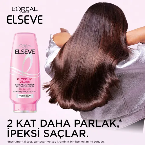 L'Oreal Paris Elseve Glycolic Gloss Parlaklık Veren Saç Bakım Kremi 250 ml