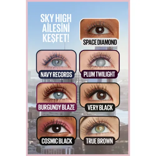 Maybelline New York Lash Sensational Maskara Sky High