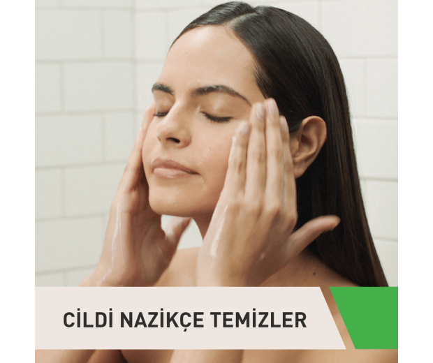 CeraVe Normal Ve Kuru Ciltler İçin Nemlendiren Temizleyici 473 ml görsel 4