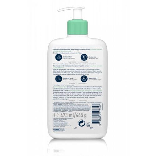 CeraVe Normal Ve Yağlı Ciltler İçin Köpüren Temizleyici 473 ml
