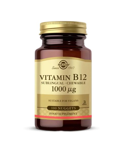 Solgar Vitamin B12 1000mcg 100 Kapsül