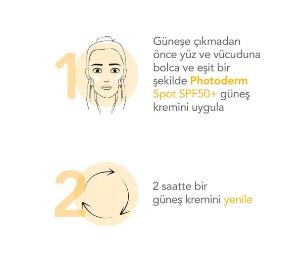 Bioderma Photoderm Spot SPF 50+ Leke Karşıtı Güneş Kremi 150 ml görsel 4