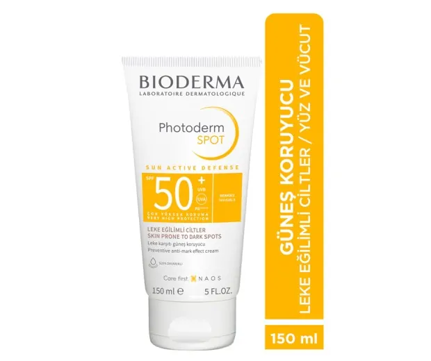 Bioderma Photoderm Spot SPF 50+ Leke Karşıtı Güneş Kremi 150 ml görsel 2