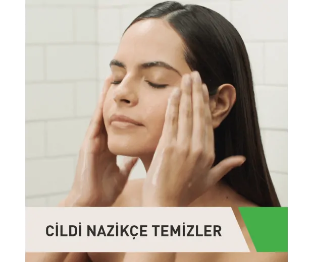 CeraVe Normal Ve Kuru Ciltler İçin Nemlendiren Temizleyici 473 ml görsel 4